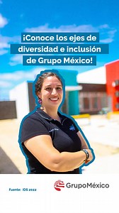 En #GrupoMéxico, nos enfocamos en promover la inclusión y la diversidad a través de tres ejes fundamentales. 😁🏠 ¡Descubre cuáles son en el siguiente reel! | Grupo México Desarrollo Comunitario