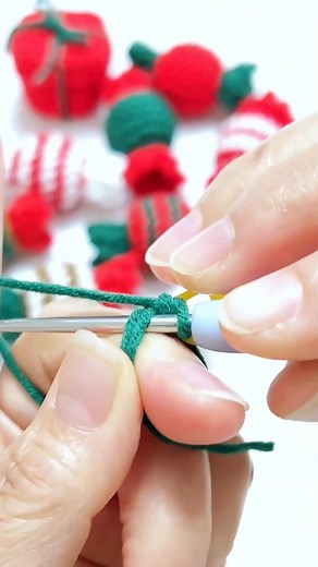 You Won't Believe How Easy Candy Ornament Crochet Can Be | DailyCrochet.com