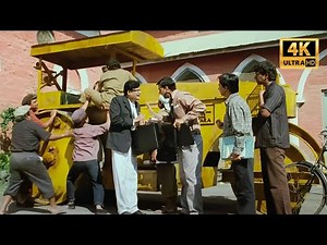 Part 3 - Khatta Meetha Road Roller Comedy Scenes | Akshay Kumar, Johnny Lever, Rajpal Yadav | HD
