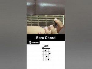 How To Play The Ebm Chord On Guitar - Guvna Guitars
