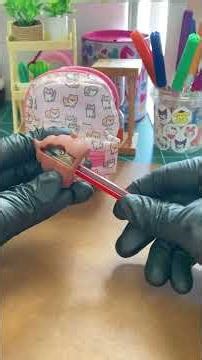 ASMR Packing mini backpack #asmr #shorts