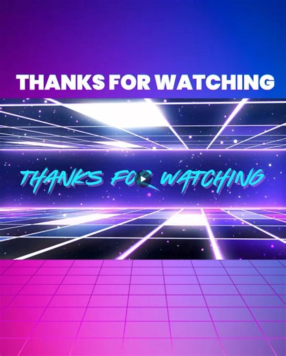 Animated Twitch Ending Soon Screen | "thanks for Watching" Synthwave Outro Overlay | Retrowave Neon Grid 80s Outrun Stream End Loop MP4 - Etsy