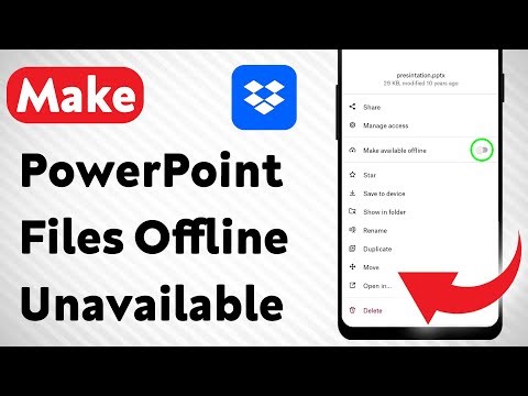 How To Make PowerPoint Files Offline Unavailable In Dropbox (Updated)