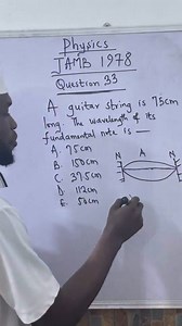 7.1K views · 160 reactions | Question 33 | 1978 JAMB | Physics | Study Made Simple -SMS foundation | Facebook