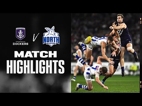 Fremantle v North Melbourne Highlights | Round 8, 2022 | AFL