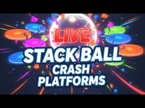 ​Infinite Fireball Mode? 🔥 Stack Ball LIVE