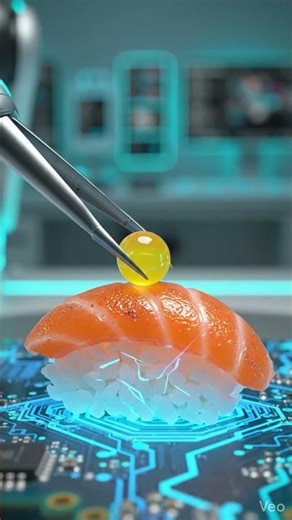 Cyber Sushi Assembly: Precision Robotics 🍣🤖