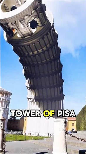 Why the Leaning Tower of Pisa Still Hasn’t Fallen (After 850+ Years) #LeaningTowerOfPisa #shorts