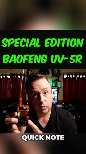 The Best Baofeng Upgrade? UV-5R Special Edition #hamradio #gadgets #radio