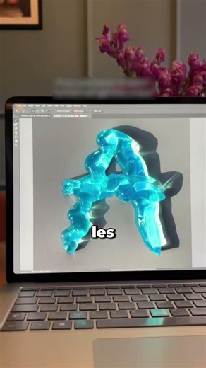 She created her own font…🤯