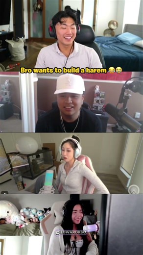 Bro wants to build a harem 😂😭.