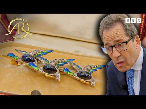 Edwardian Signed Lacloche Brooch Leaves Owner Speechless with Valuation | Antiques Roadshow UK