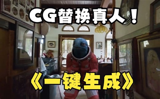 【Youtube搬运】AI一键替换CG角色，只要一周做出一部实拍+CG的短片-Wonder Studio