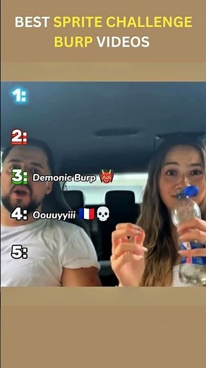 Top Sprite Challenge Burp Videos | Best Funny Compilation