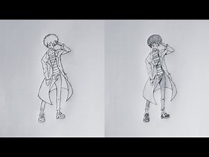 How to Draw Viktor Licht from Fire Force — Full Character Sketch Tutorial