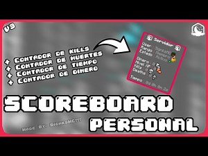 Scoreboard Personal para Minecraft Bedrock 1.19.30 | Scoreboard Addon v3