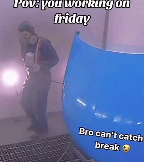 Friday Night Shift Spray Paint Art Comedy Sketch