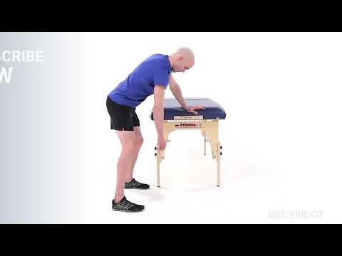 Circular Shoulder Pendulum with Table Support | MedBridge