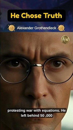 The Genius Who Vanished #AlexanderGrothendieck #MathGenius #Awardsworldwide