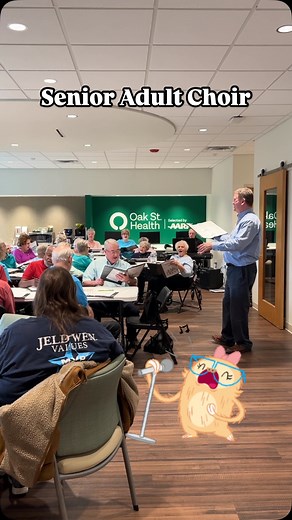 Our Senior Adult Choir is playing Music BINGO over at Oak St. Health today. Every time someone gets BINGO, they also get a song! | First Baptist Church Columbia, SC