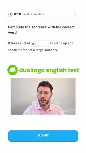 Fill in the Blanks Vocabulary Practice | Duolingo English Test