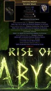 POE2: INSANE BIS ENDGAME GLOVE CRAFTING #pathofexile2 #craftingguide