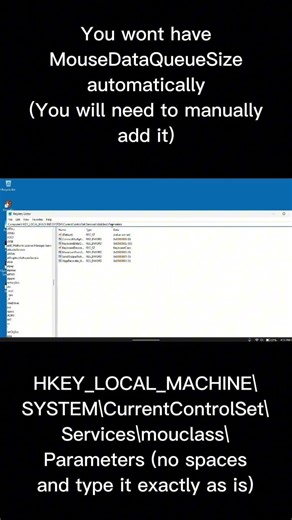 How to change MouseDataQueueSize for less mouse delay!