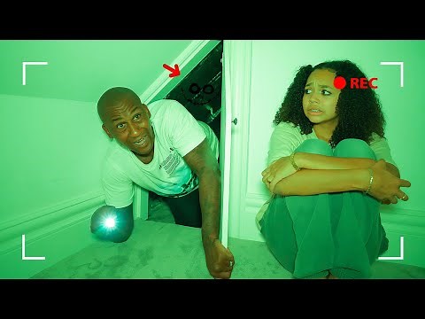 OUR HOUSE IS HAUNTED *Ghost Caught On Camera*