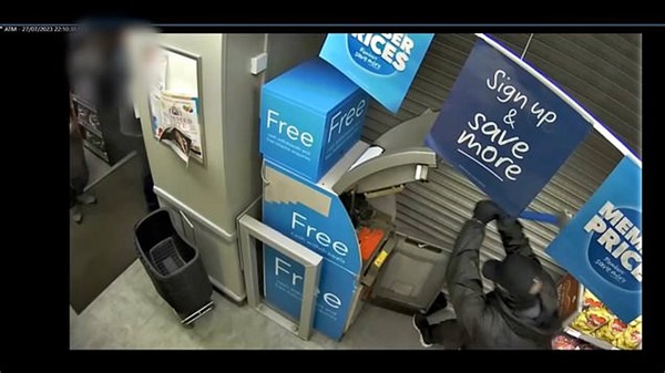 Armed robbers blow up ATM machine in Stoke Co-Op only for explosion to trigger directly into robber's face