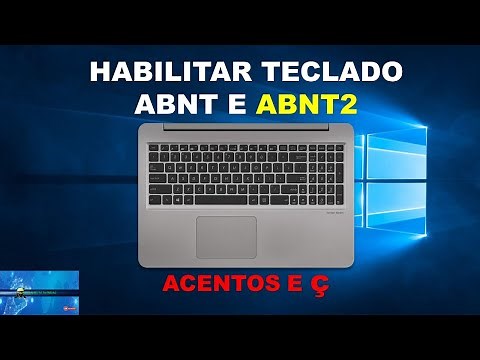How to Change the Keyboard Layout to ABNT2 or ABNT