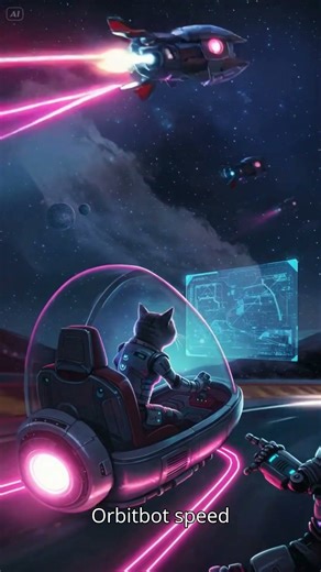The bigger Space Race Begins! 🚀🐱✨