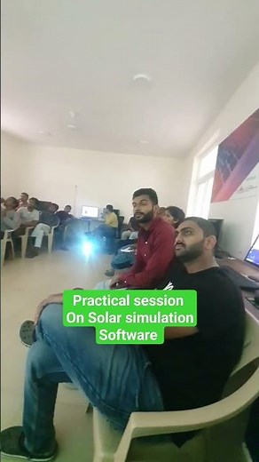 Session on Solar PVsyst software #solartechnology #solarpanel