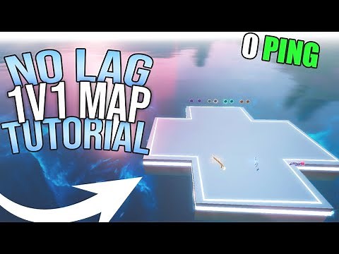 How To Make: The CLEANEST 0 Ping 1v1 Map; In 10 Minutes Step By Step!
