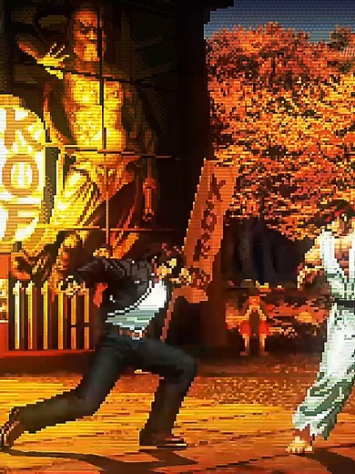 Kyo vs Ryu: Epic Showdown in The King of Fighters
