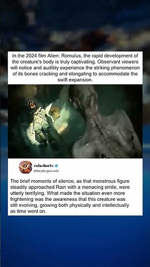 Alien Romulus: Rapid Bone-Snapping Growth