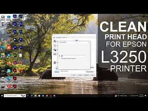 EPSON L3250 Printer Fix: How to Clean the Print Head like a PRO!