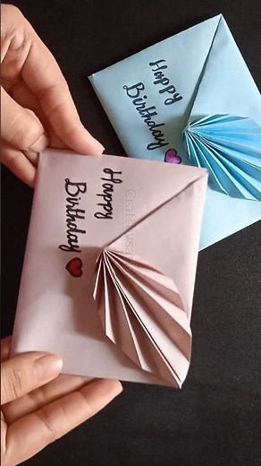quick and easy Birthday Card Ideas | DIY card without glue | birthday card tutorial #diy #cards