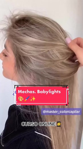 Cómo hacer mechas Babylights paso a paso