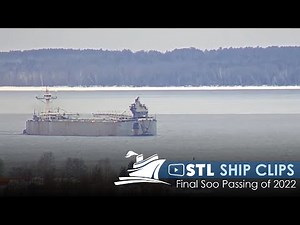 Final Lock Passing at Soo Lock of 2022-2023 Season! StreamTime LIVE Ship Clips