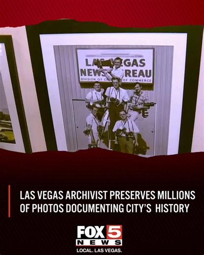 7.1K views · 55 reactions | How will people remember Las Vegas history? It's one woman's goal to make sure Las Vegas history lives on. Kelli Luchs spends her days surrounded by nearly five million photo negatives at the Las Vegas Convention and Visitor Authority Archives. FOX5's Evan Leake reports. See the full story in comments. | FOX5 Las Vegas | Facebook