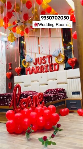 bridal wedding room decoration,wedding room decoration,bed decorating ideas wedding #love