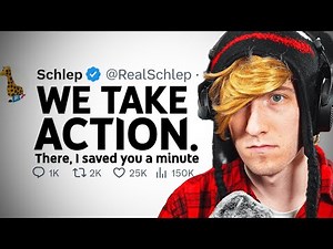 KreekCraft Takes ACTION Against Roblox.. (Schlep Drama) | There, I Saved You A Minute