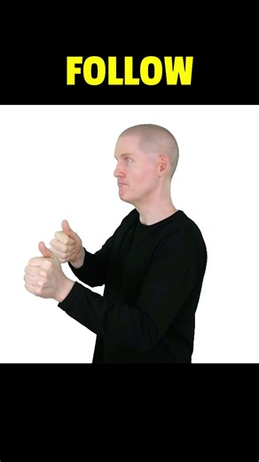 ❤️ How to sign FOLLOW in ASL.