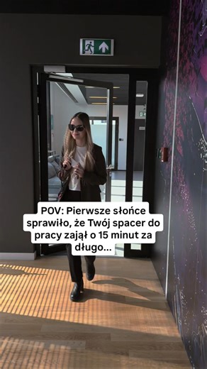 POV: Pierwsze słońce vs. Twoja koordynatorka #biuro #wiosna #humor #asari #youtubeshorts #work
