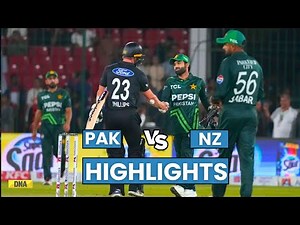 PAK vs NZ Highlights: New Zealand Win Tri-Series; Beat Pakistan By 5 Wkts | Pakistan vs New Zealand