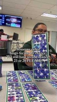 Do you like when games have one chance or two chances? #bingo #bayareabingobabes #californiabingo