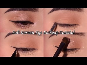 Korean Style Eyeshadow Tutorial / Korean Makeup Tutorial for Beginners