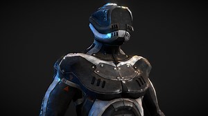 HUMANOID ROBOT - 3D model by Daniel Magyar (@balmor3d)