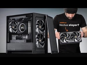 NZXT Made Their Best Fan For Airflow... | H3 Flow + Performance Fans Micro ATX PC Build