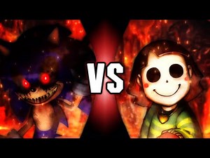 NO MORE SOULS|Sonic.exe vs Chara dreemurr (undertale vs creepypasta) animation trailer
